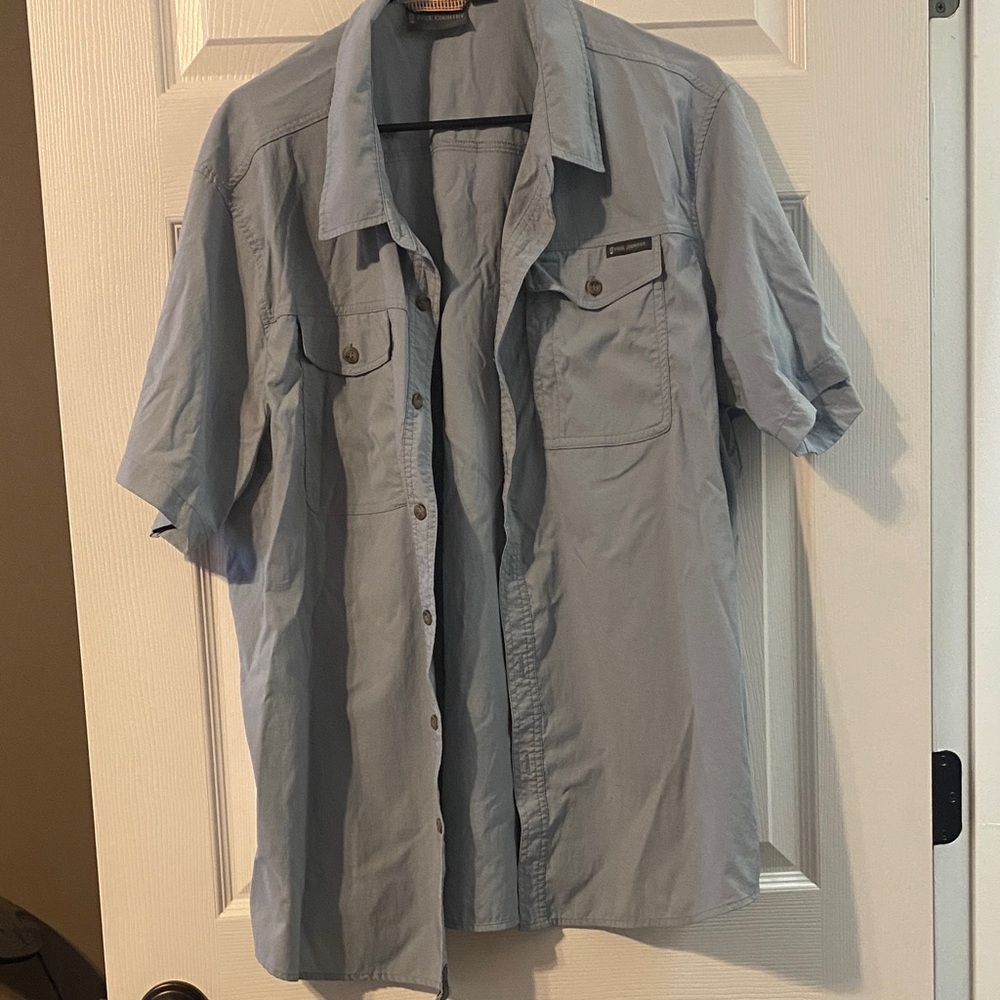 Free Country Light Blue Men's Dress Shirt